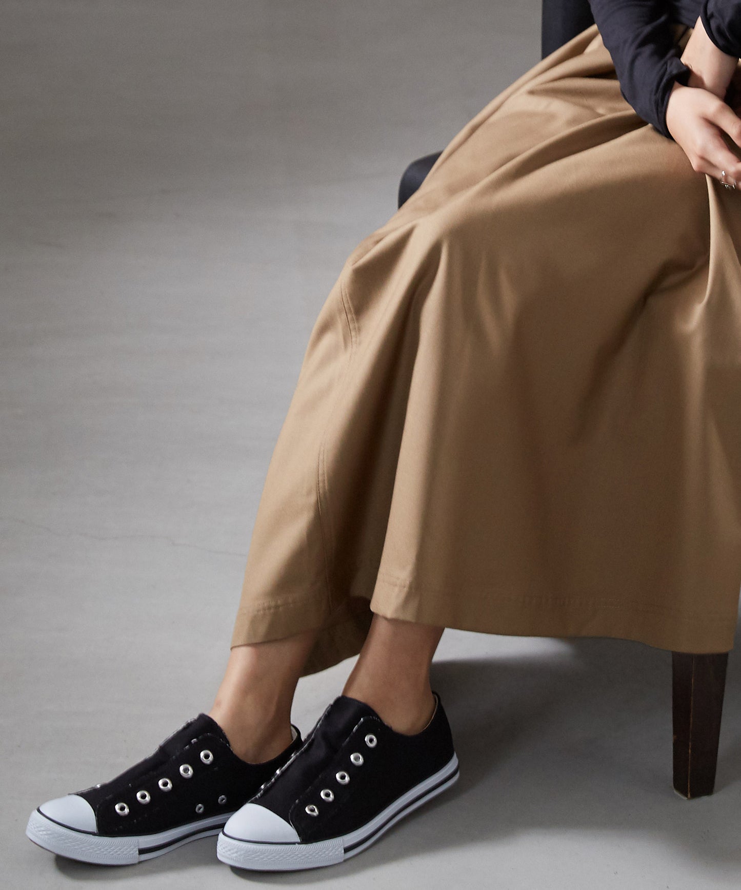 【OMNES】キャンバススリッポン【1518-3004】