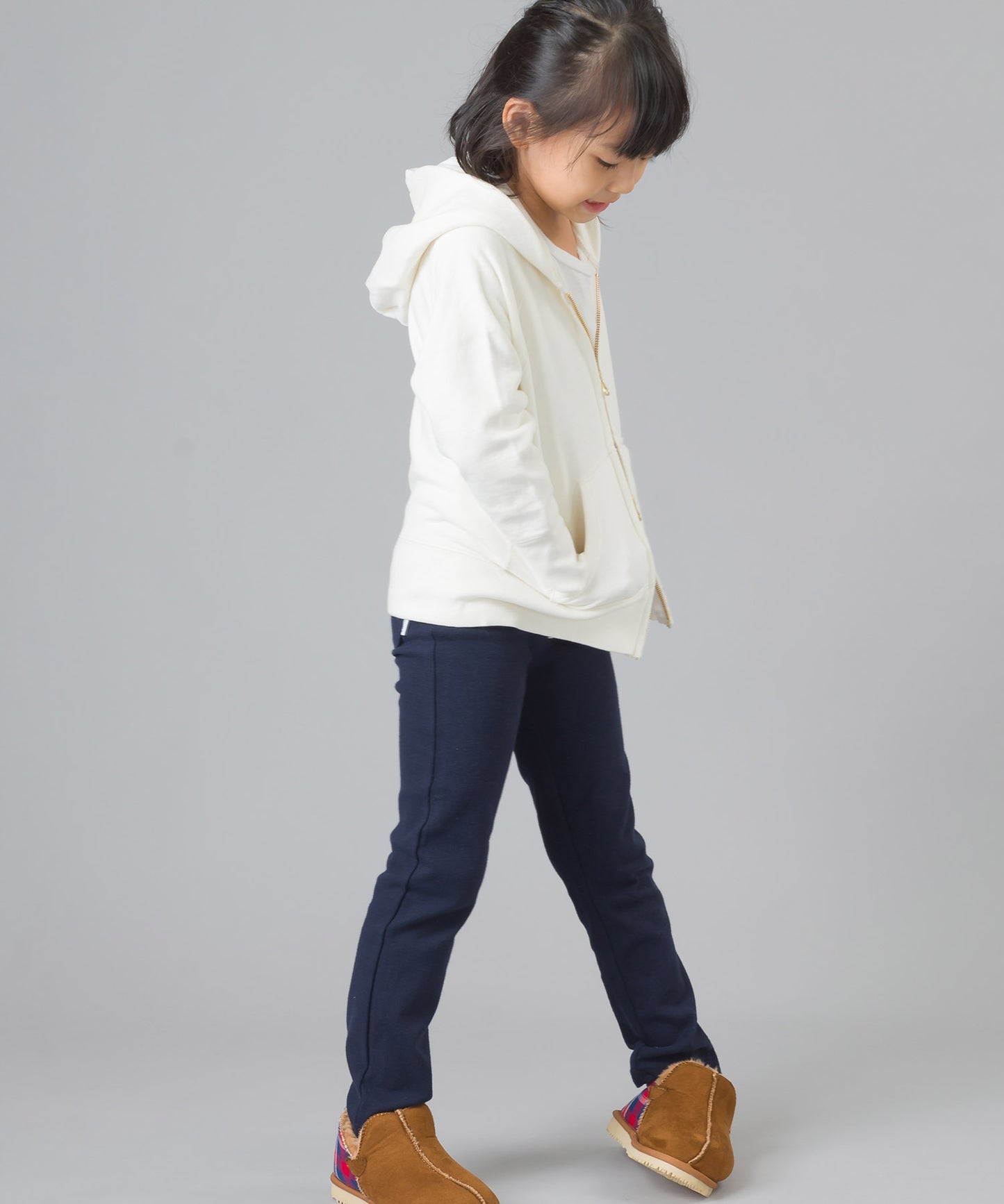 【OMNES】キッズ ジャガードストレッチパンツ【1519-2012】