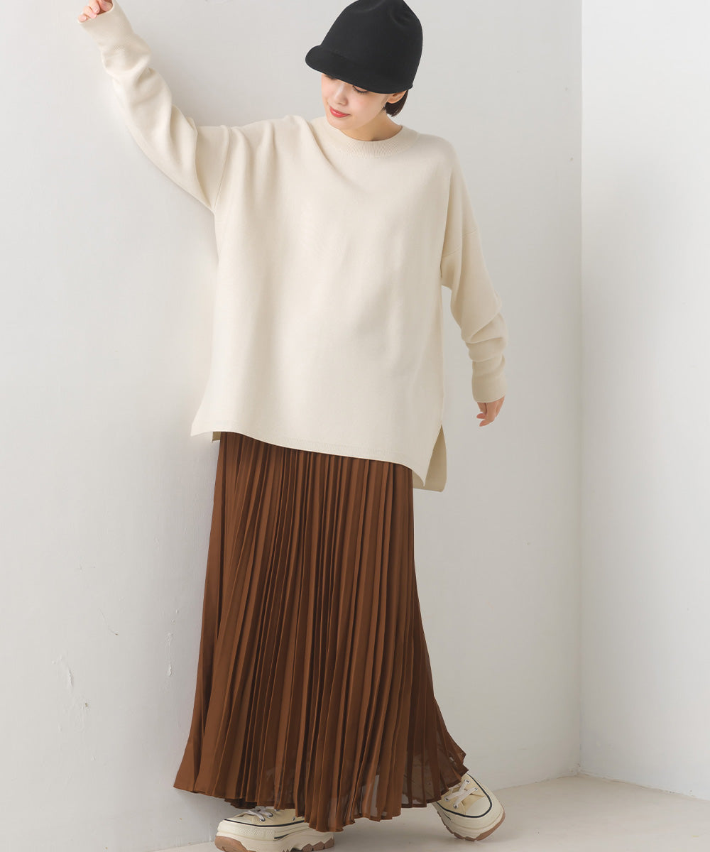 【OMNES Supremo】ブリリアントプリーツスカート【1519-8005】