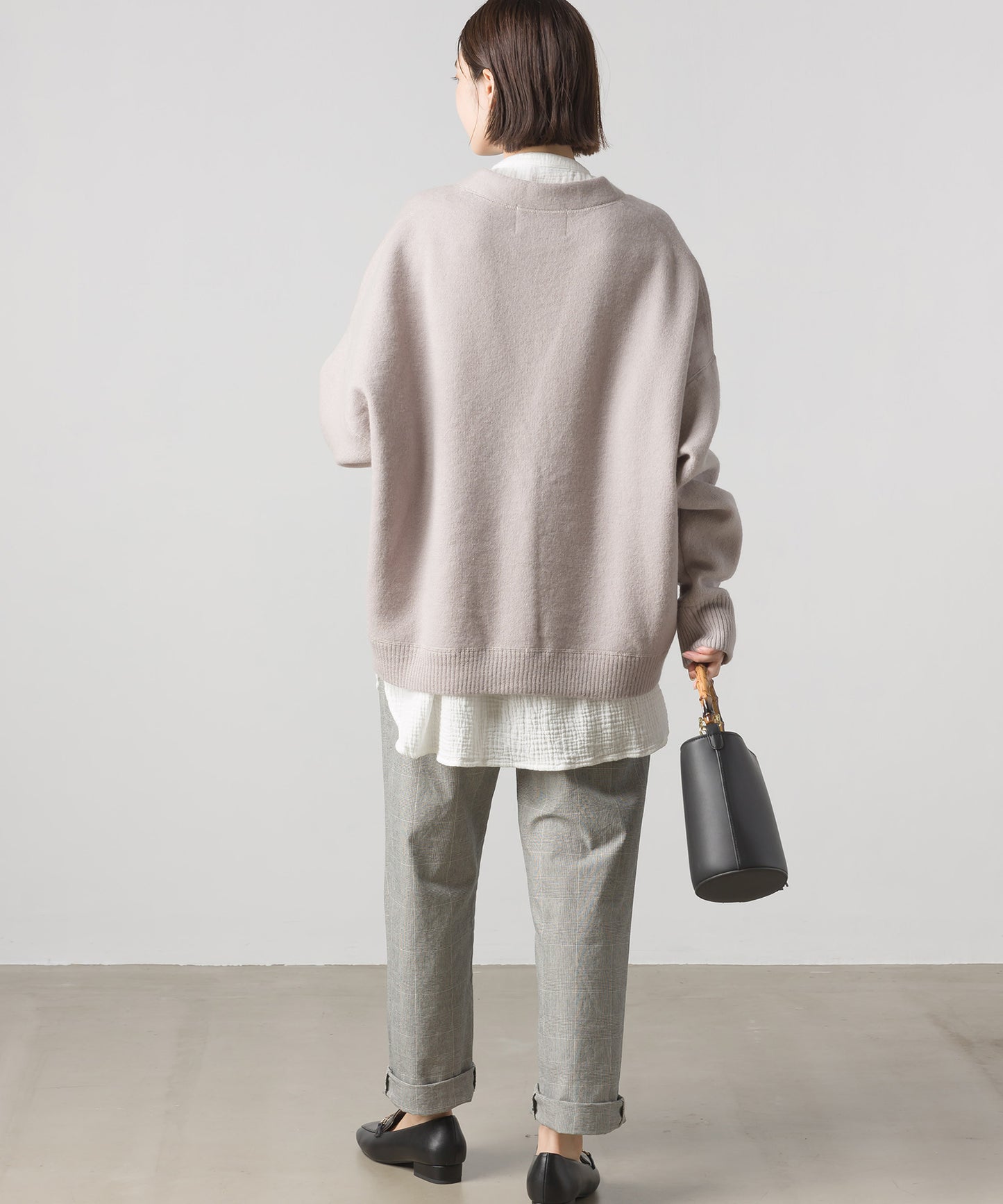 【OMNES】ウォッシュ加工ダンプ ワイドパンツ【1520-2026】