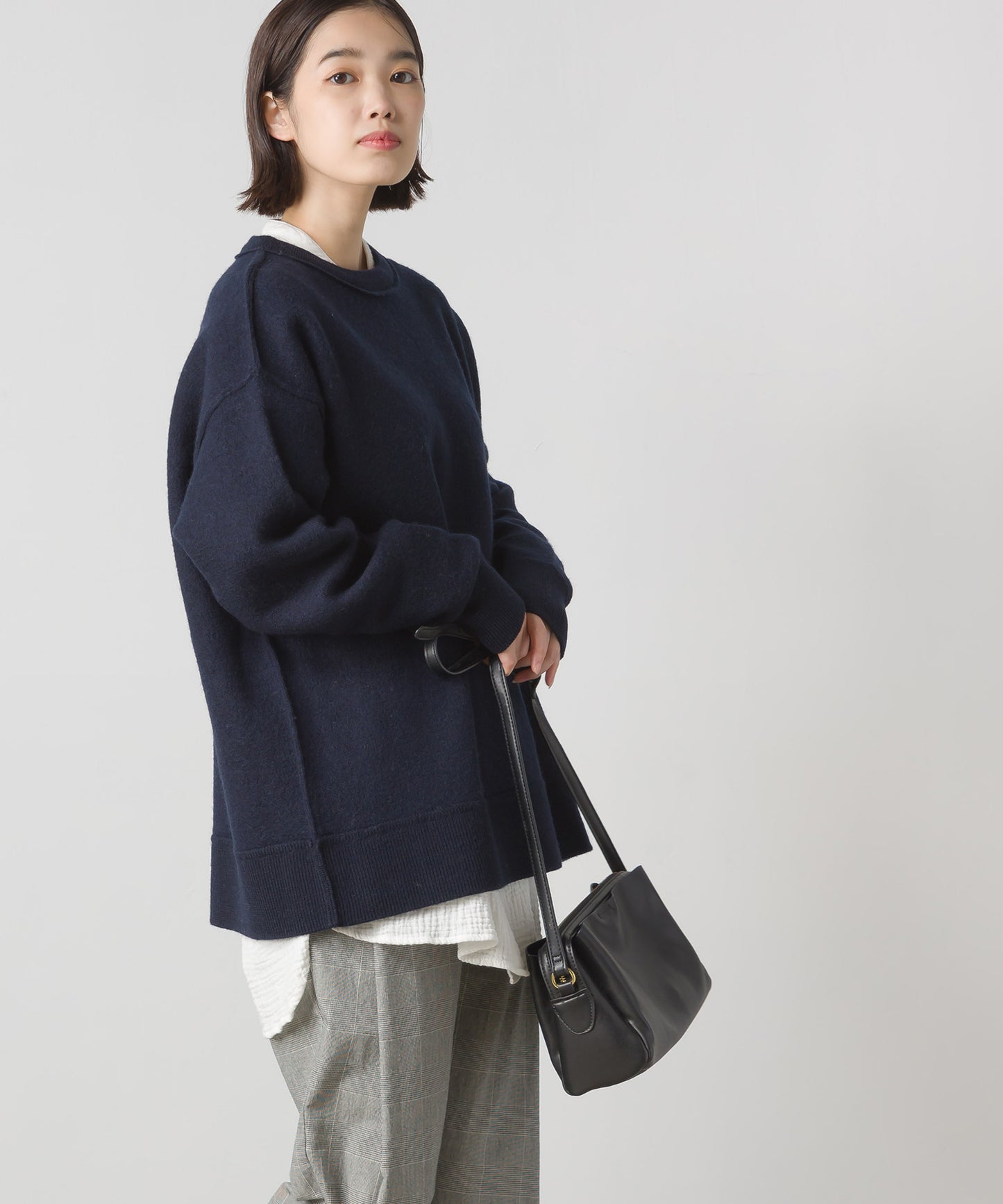 【OMNES】ウォッシュ加工ダンプ ワイドパンツ【1520-2026】