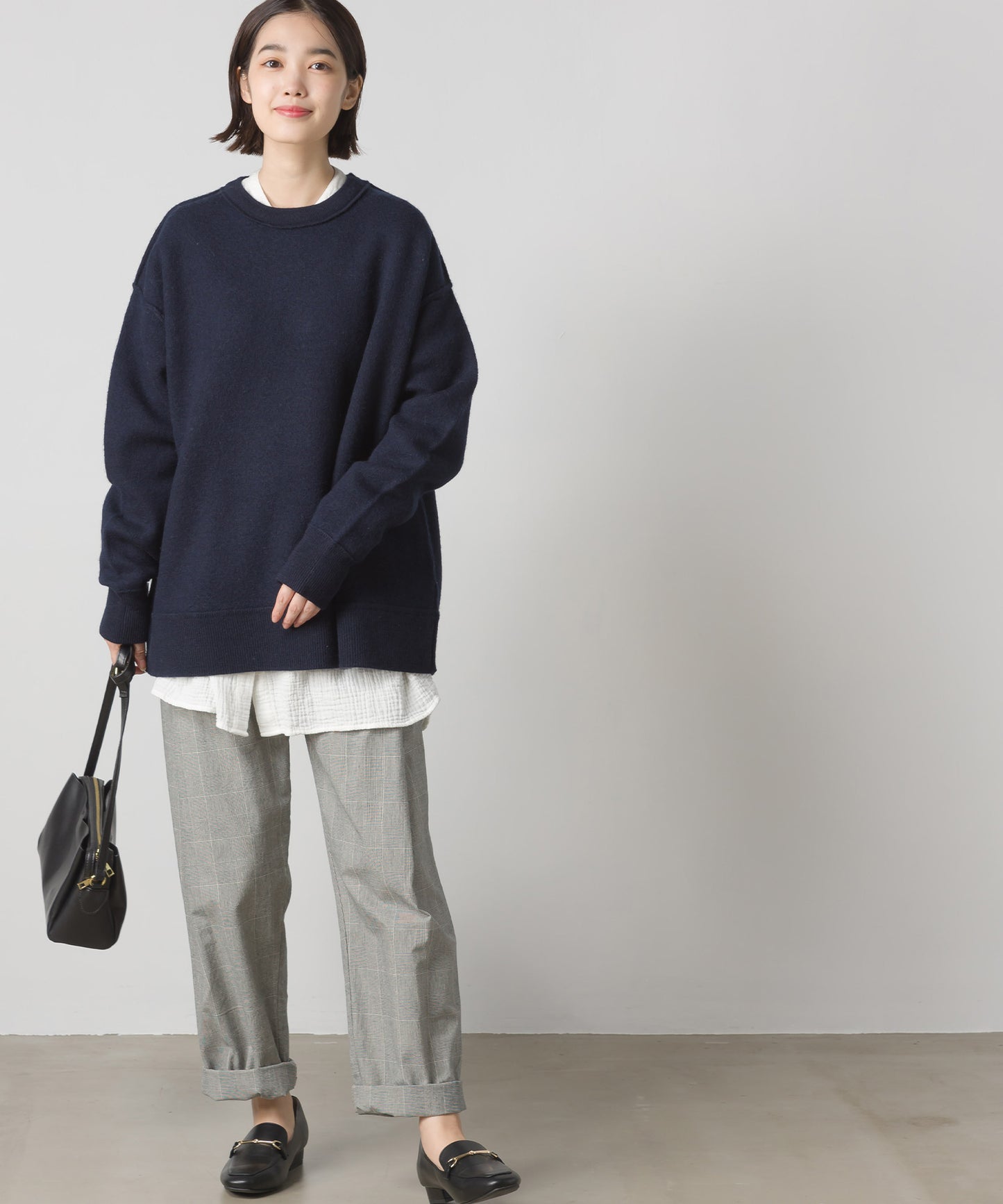 【OMNES】ウォッシュ加工ダンプ ワイドパンツ【1520-2026】