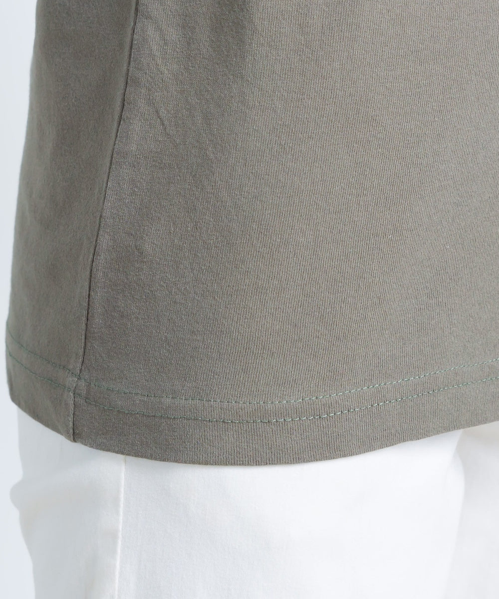 【OMNES】製品洗いコットン ノースリーブTシャツ【1520-5005】