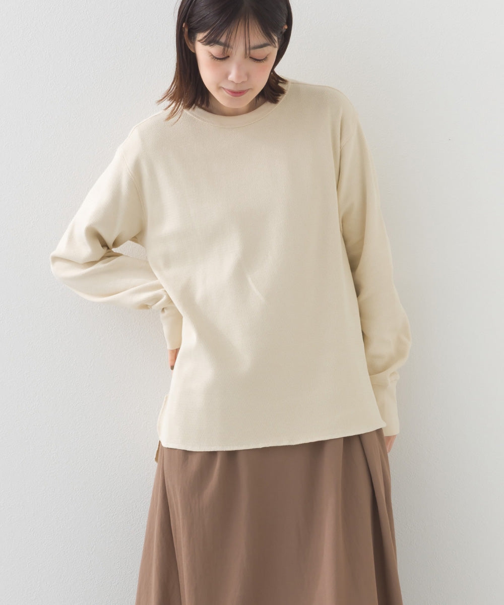 【OMNES】ユニセックス ハニカムストレッチプルオーバーTシャツ【1520-5043】