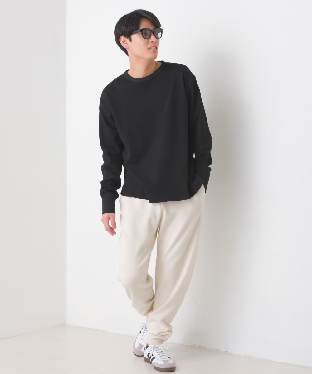 【OMNES】ユニセックス ハニカムストレッチプルオーバーTシャツ【1520-5043】