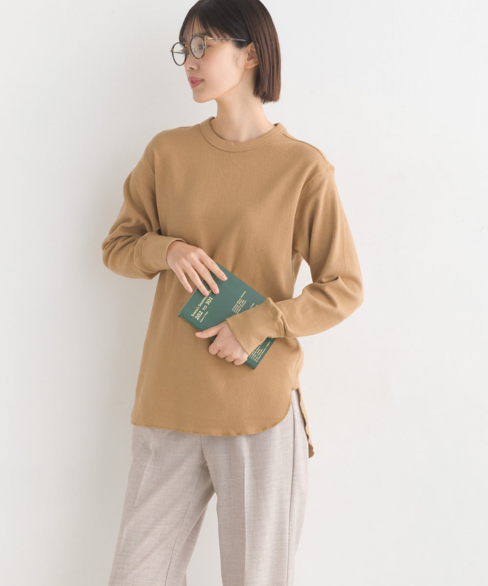 【OMNES】ユニセックス ハニカムストレッチプルオーバーTシャツ【1520-5043】