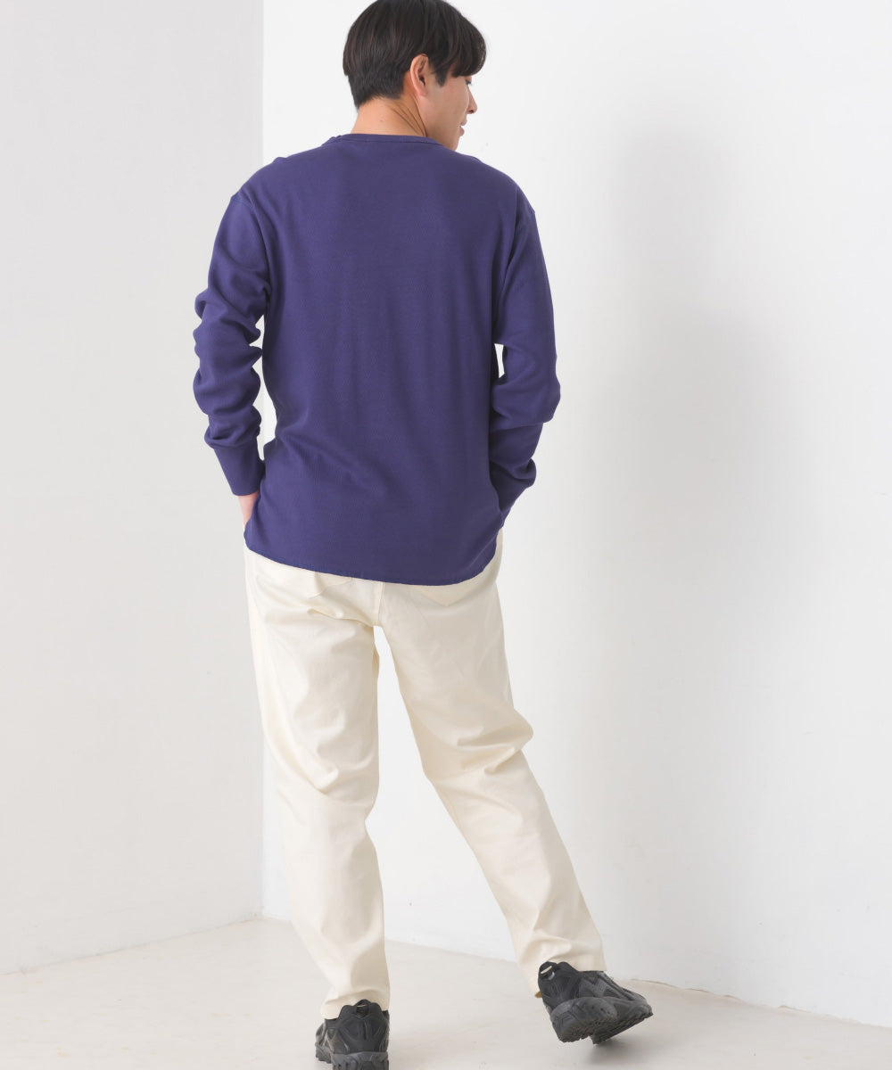 【OMNES】ユニセックス ハニカムストレッチプルオーバーTシャツ【1520-5043】