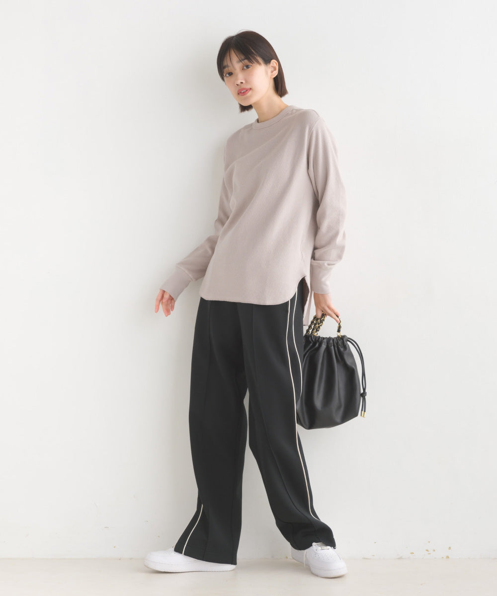 【OMNES】ユニセックス ハニカムストレッチプルオーバーTシャツ【1520-5043】