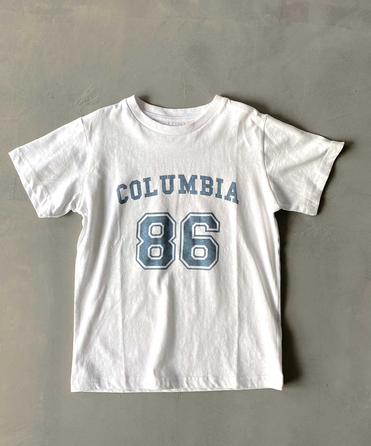 【OMNES】キッズ 綿麻カットプリント半袖Tシャツ【1520-5067】