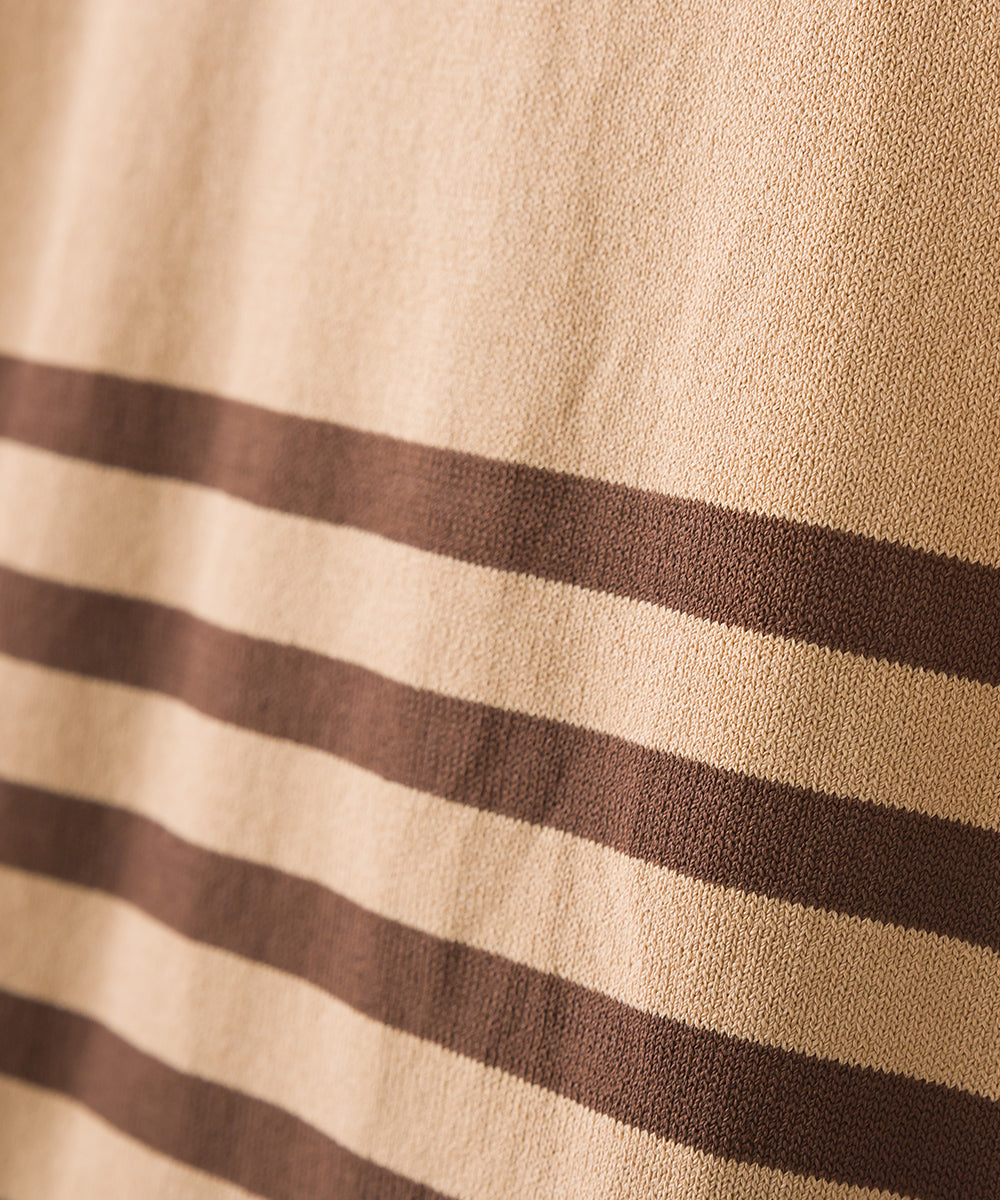 【OMNES】レーヨンナイロン Vネックドルマンニット【1520-6004】