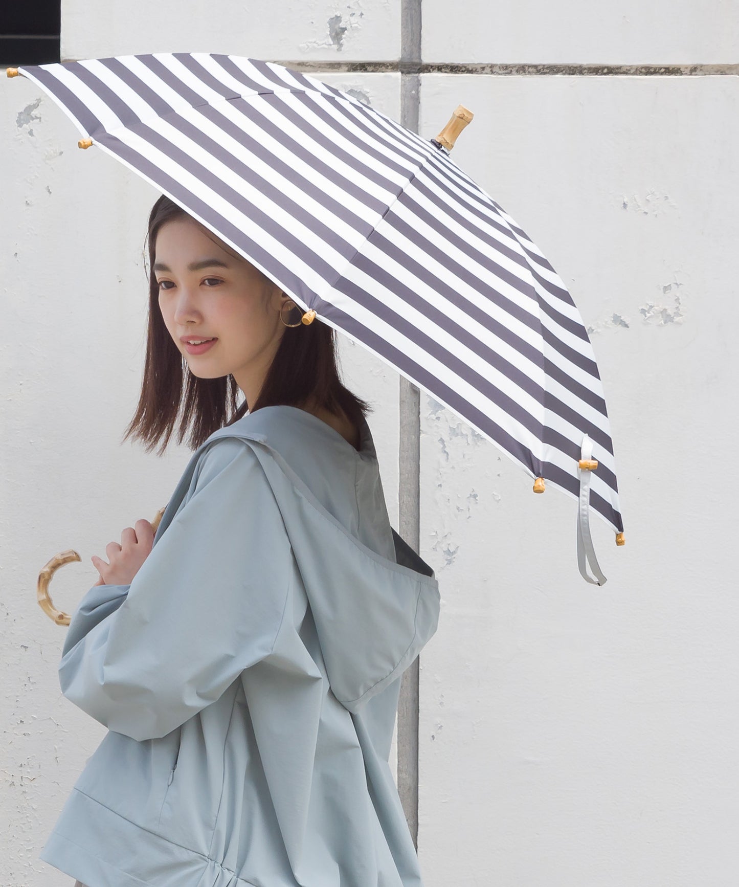 【OMNES】晴雨兼用傘(UV加工)日傘【1521-0030】