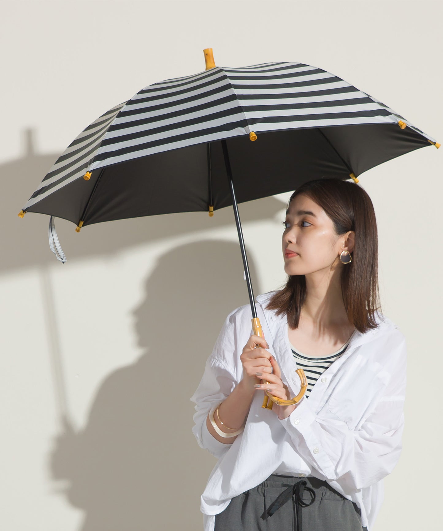 【OMNES】晴雨兼用傘(UV加工)日傘【1521-0030】