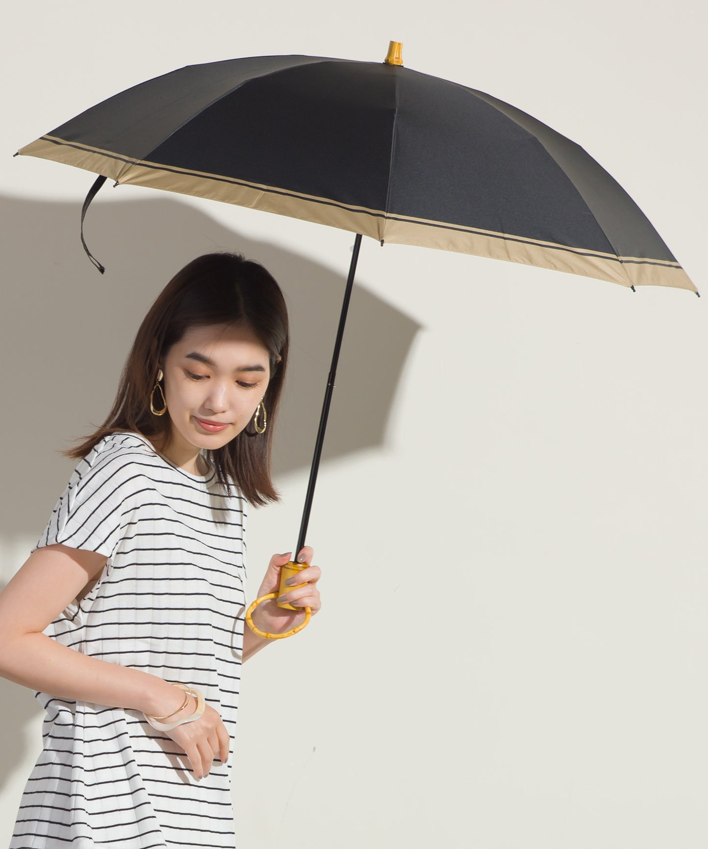 【OMNES】晴雨兼用傘(UV加工)日傘【1521-0030】