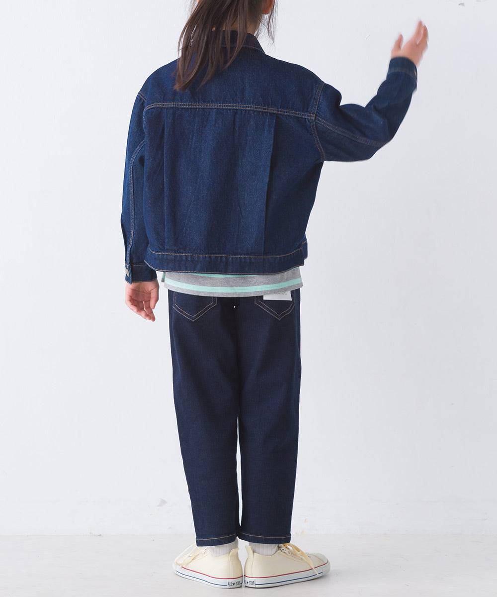【OMNES】キッズ ストレッチデニムパンツ【1521-2014】