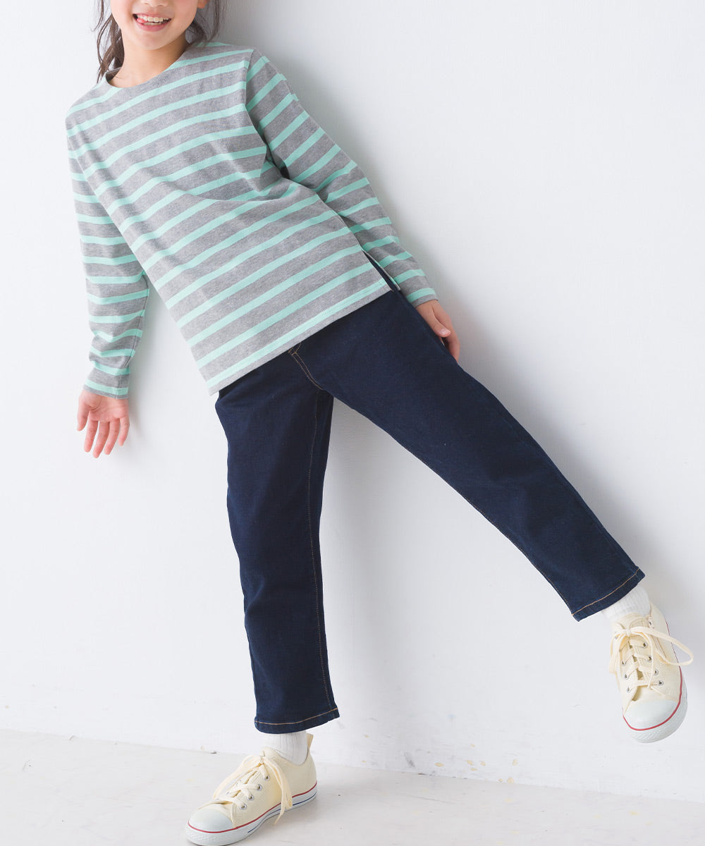 【OMNES】キッズ ストレッチデニムパンツ【1521-2014】