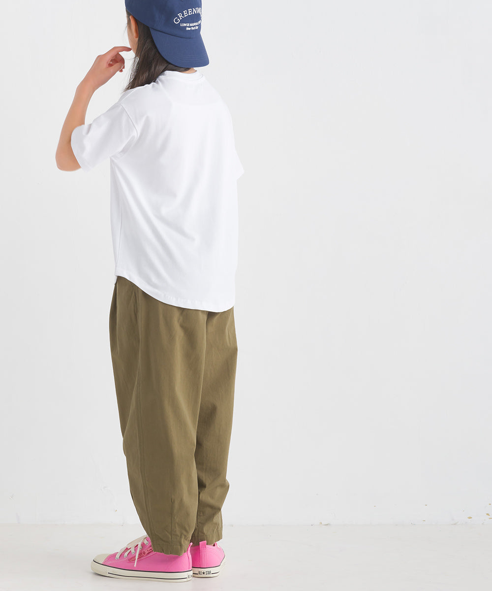 【OMNES】キッズ ウォッシュ加工 ダンプサーカスパンツ【1521-2080】