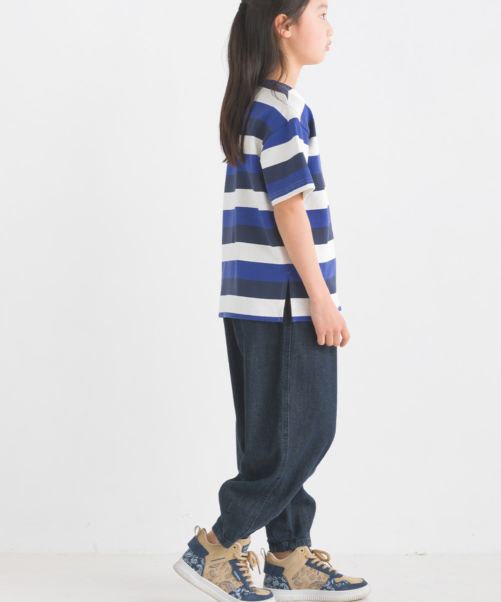 【OMNES】キッズ ウォッシュ加工 ダンプサーカスパンツ【1521-2080】