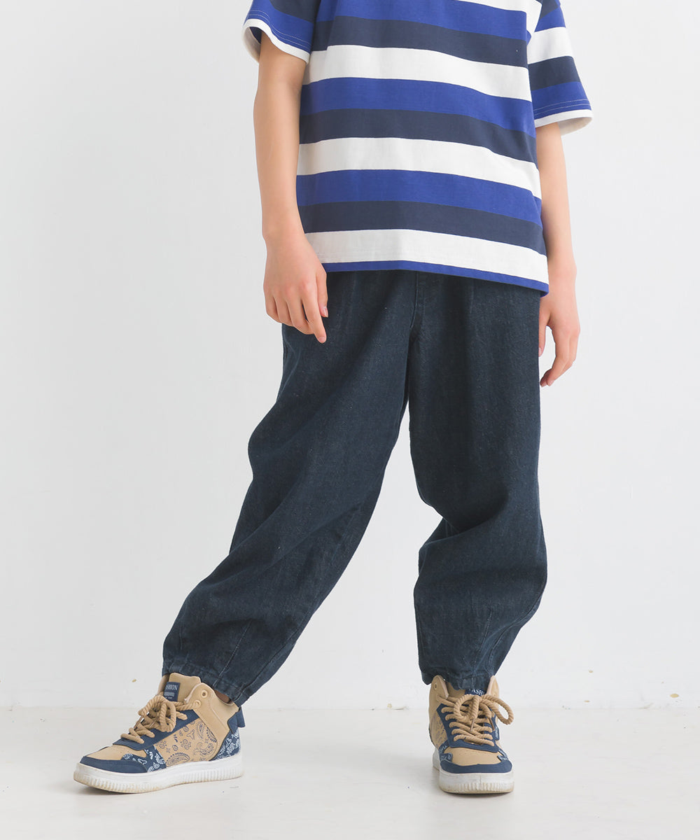 【OMNES】キッズ ウォッシュ加工 ダンプサーカスパンツ【1521-2080】