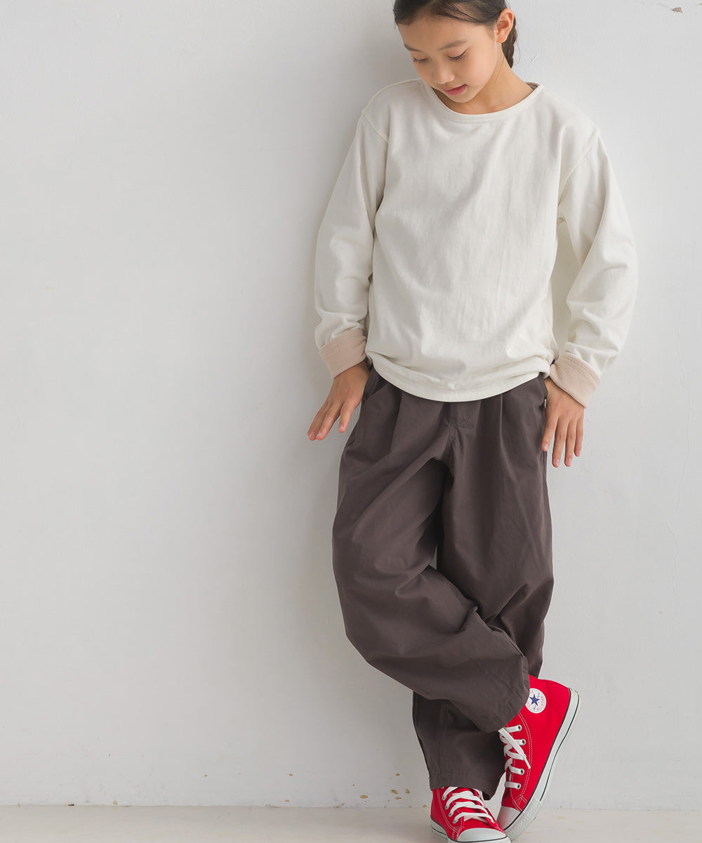 【OMNES】キッズ ウォッシュ加工 ダンプサーカスパンツ【1521-2080】