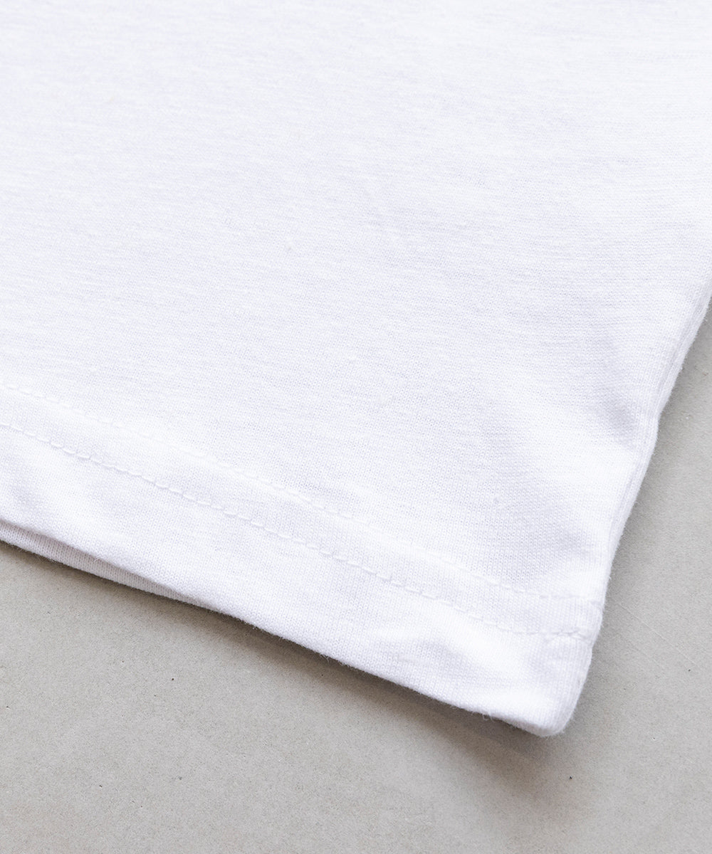 【OMNES】キッズ 綿麻カット 半袖プリントTシャツ【1521-5116】