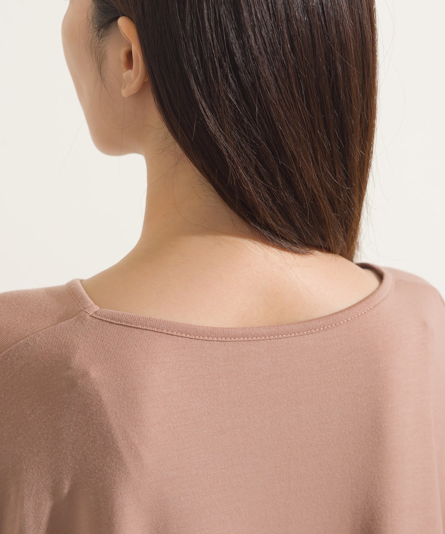 【OMNES】TRPU 裾フレア7分袖プルオーバー Tシャツ【1521-5122】