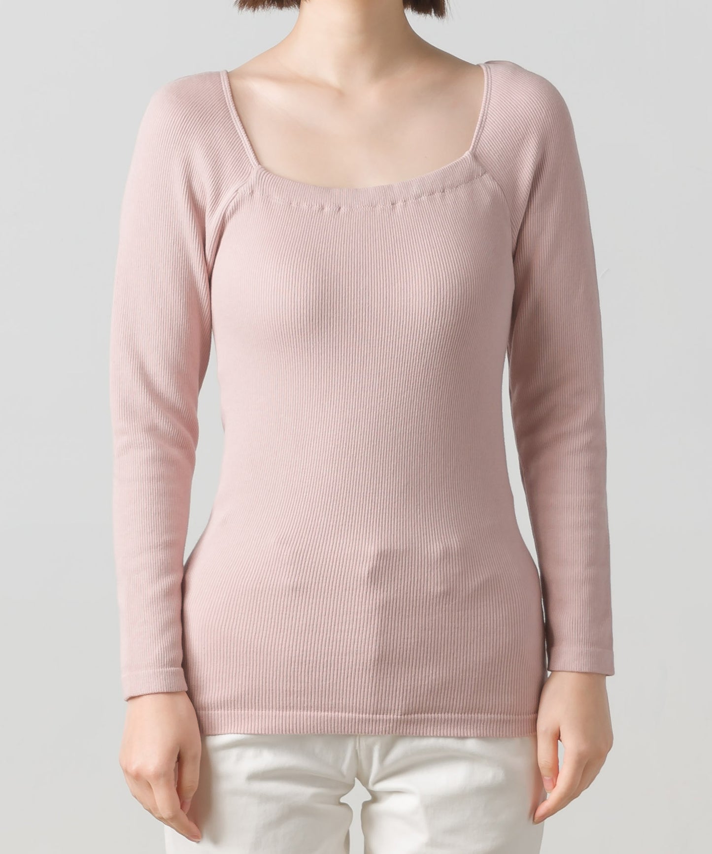 【OMNES】裏パイルあったか長袖Tシャツ【1521-5174】