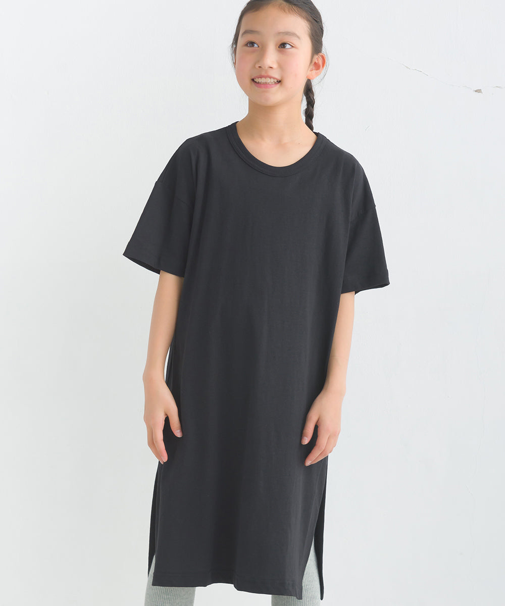 【OMNES】キッズ 綿麻カット ワンピース【1521-9034】