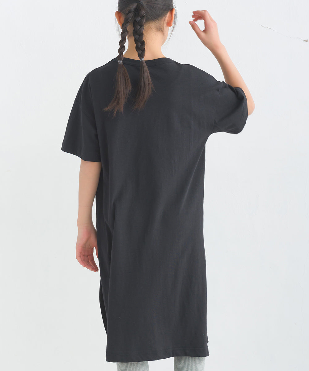 【OMNES】キッズ 綿麻カット ワンピース【1521-9034】