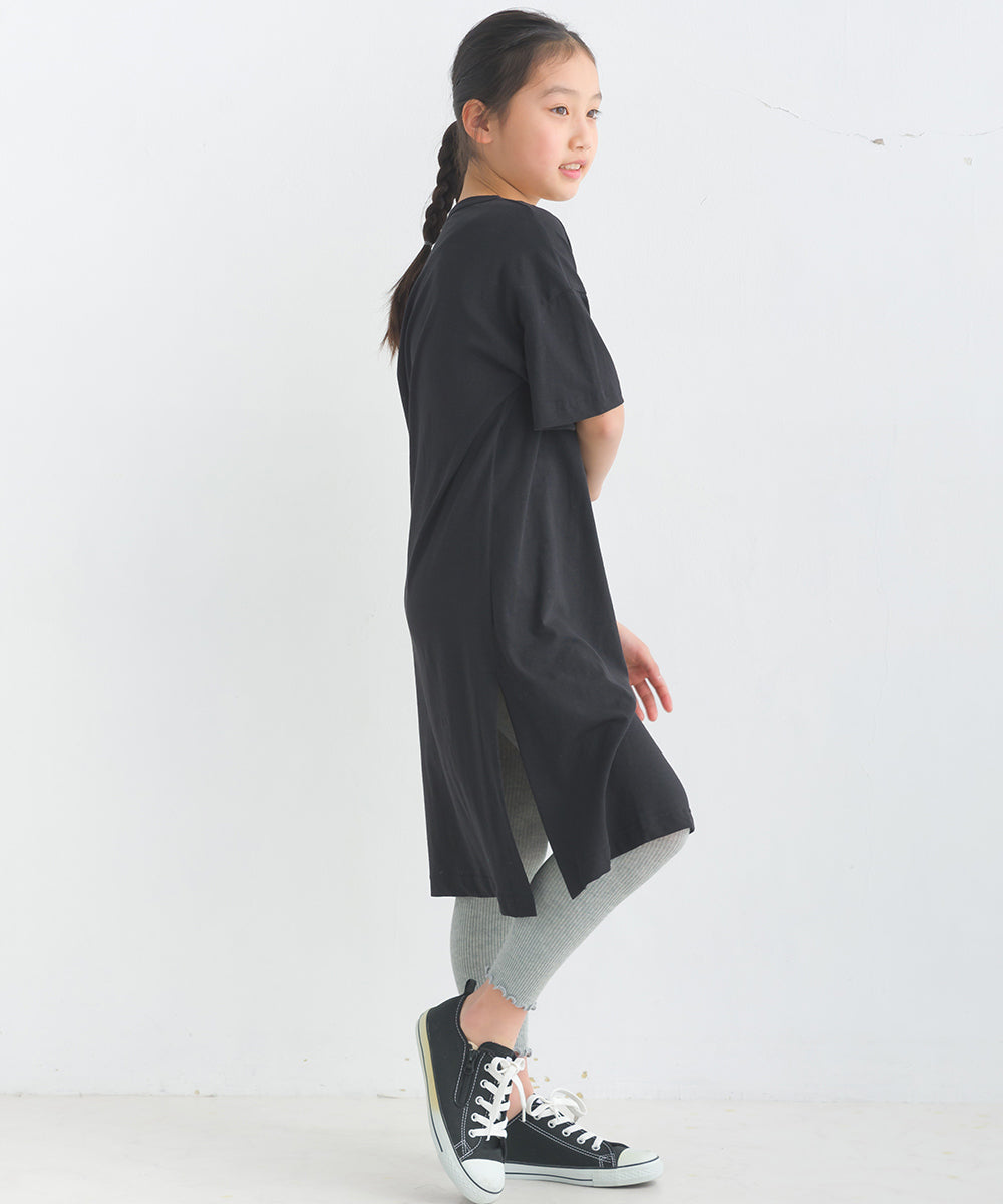 【OMNES】キッズ 綿麻カット ワンピース【1521-9034】