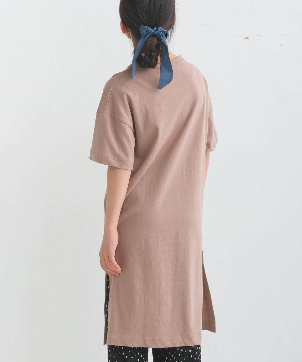 【OMNES】キッズ 綿麻カット ワンピース【1521-9034】