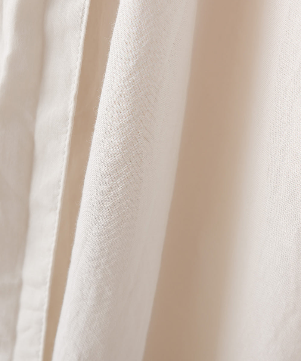 【OMNES】綿サテンガーゼ ローブワンピース【1521-9048】