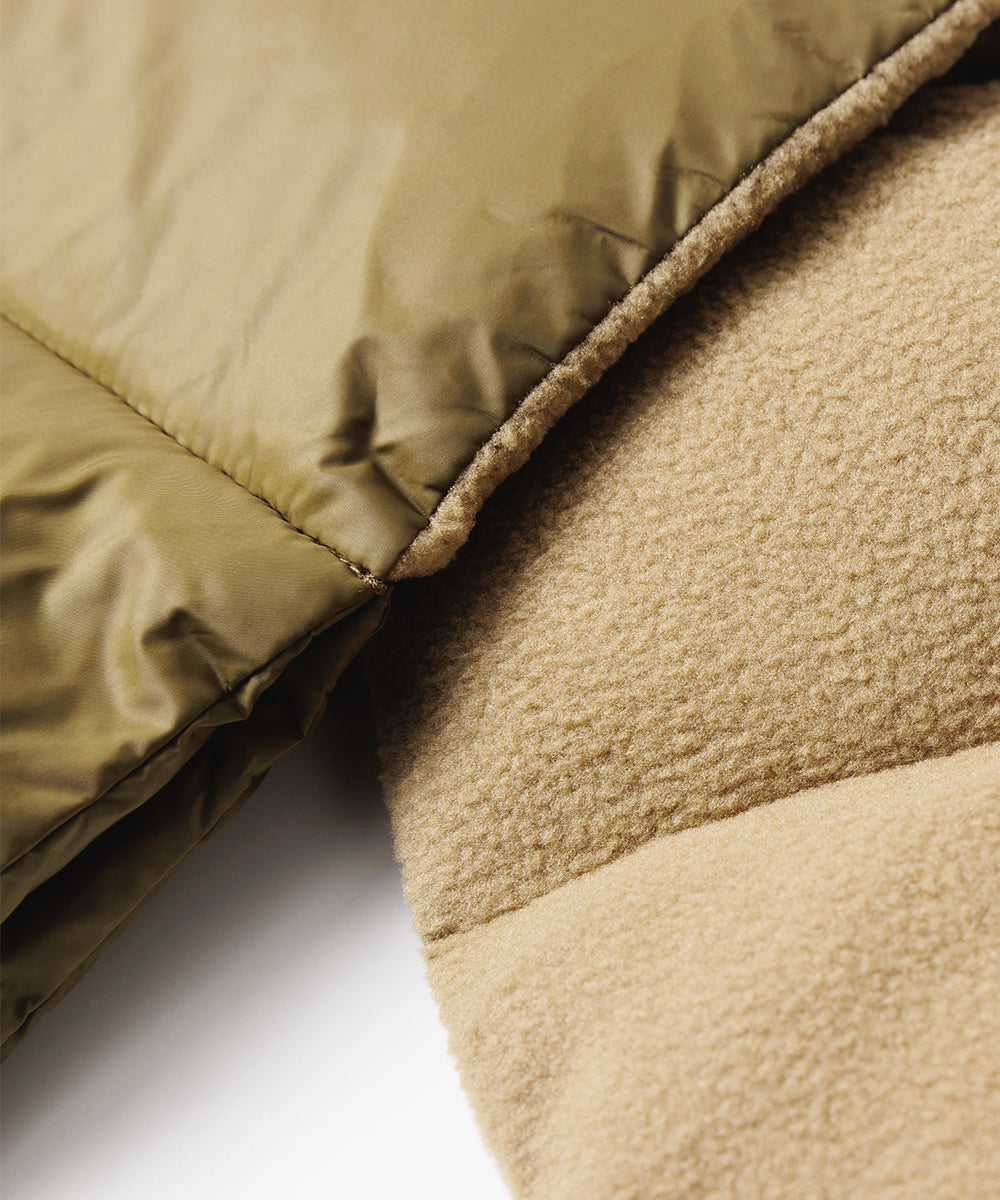 【OMNES】ユニセックス ポケッタブル ダウンショートマフラー【1522-0069】