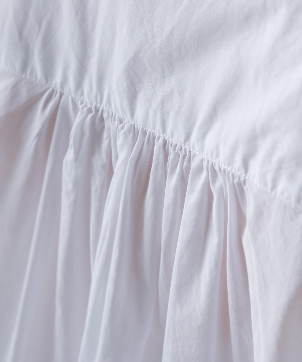 【OMNES】リーニエントタイプライター タックシャツチュニック 長袖【1522-4130】