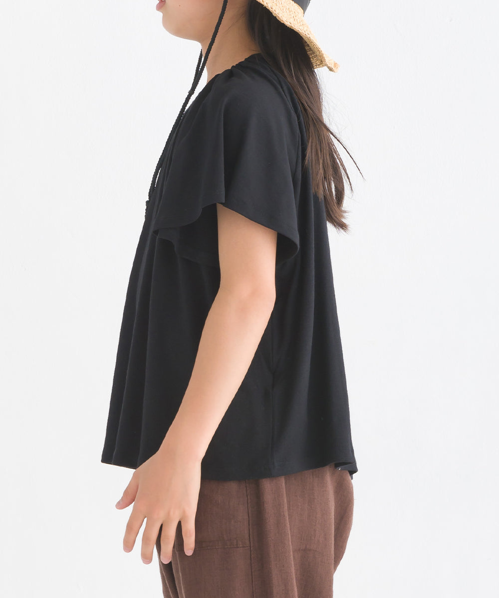 【OMNES】キッズ 2デザインプルオーバー半袖Tシャツ【1522-5243】