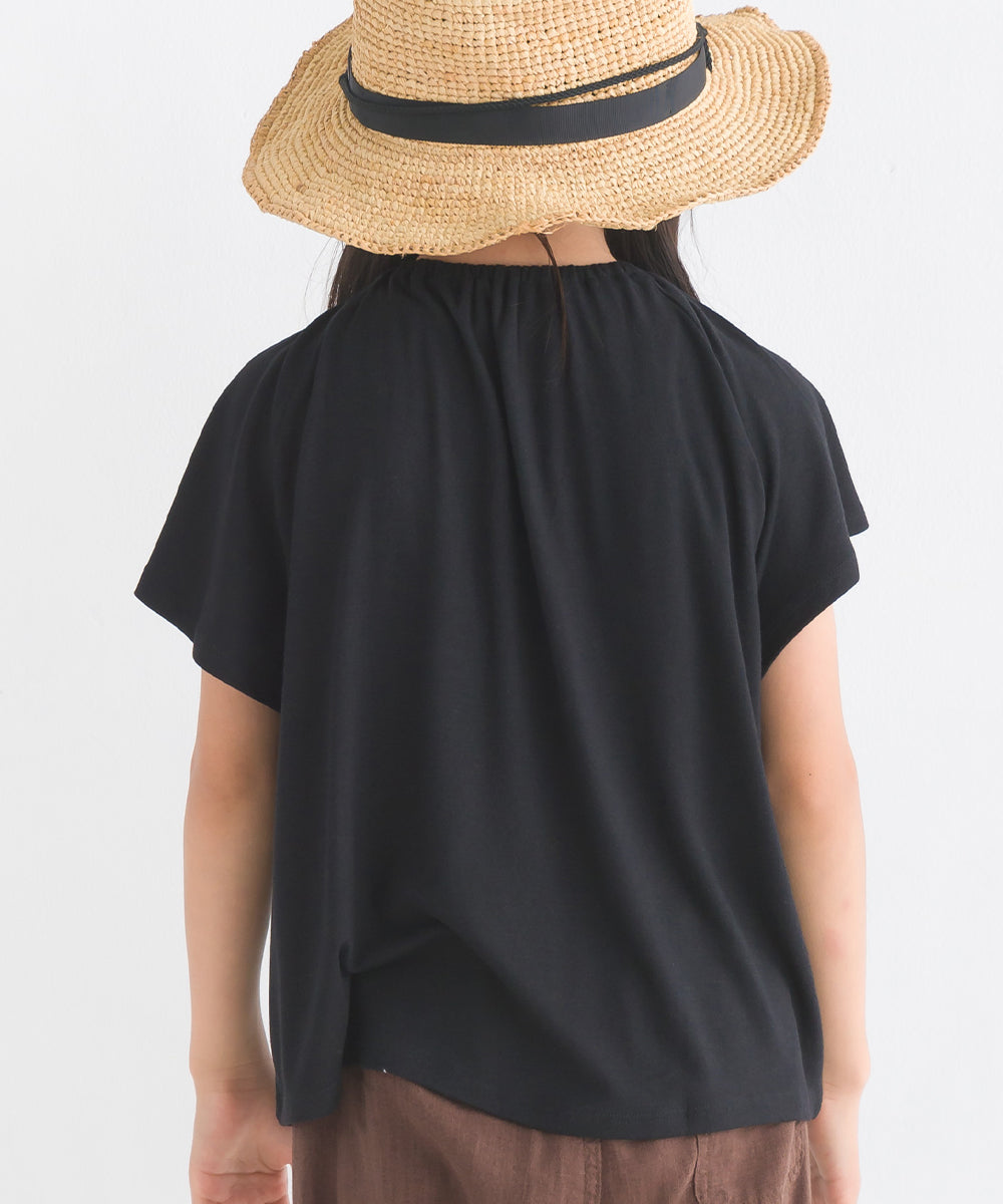 【OMNES】キッズ 2デザインプルオーバー半袖Tシャツ【1522-5243】