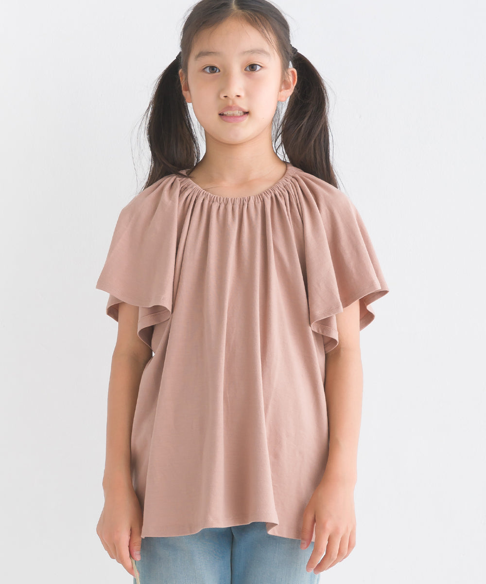 【OMNES】キッズ 2デザインプルオーバー半袖Tシャツ【1522-5243】