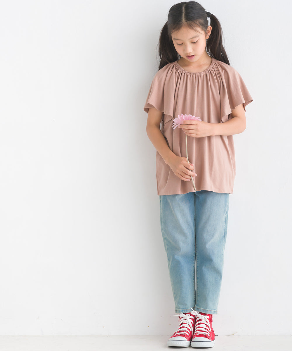 【OMNES】キッズ 2デザインプルオーバー半袖Tシャツ【1522-5243】