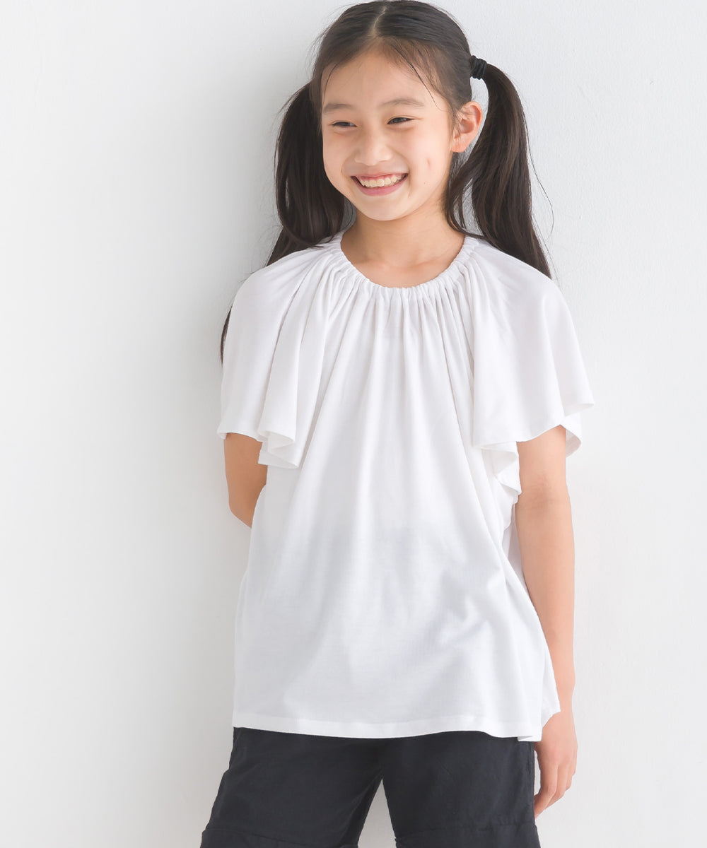 【OMNES】キッズ 2デザインプルオーバー半袖Tシャツ【1522-5243】