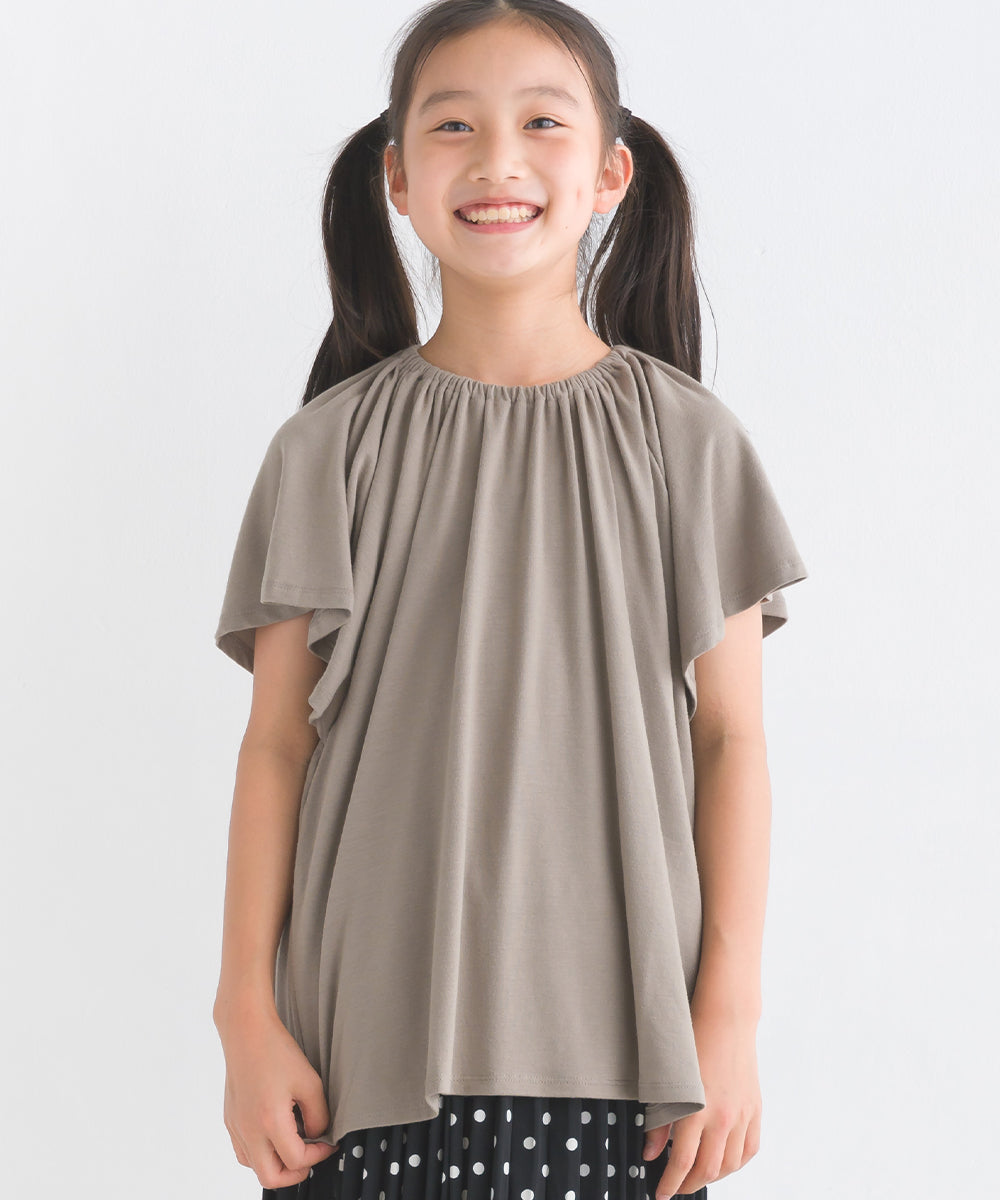 【OMNES】キッズ 2デザインプルオーバー半袖Tシャツ【1522-5243】