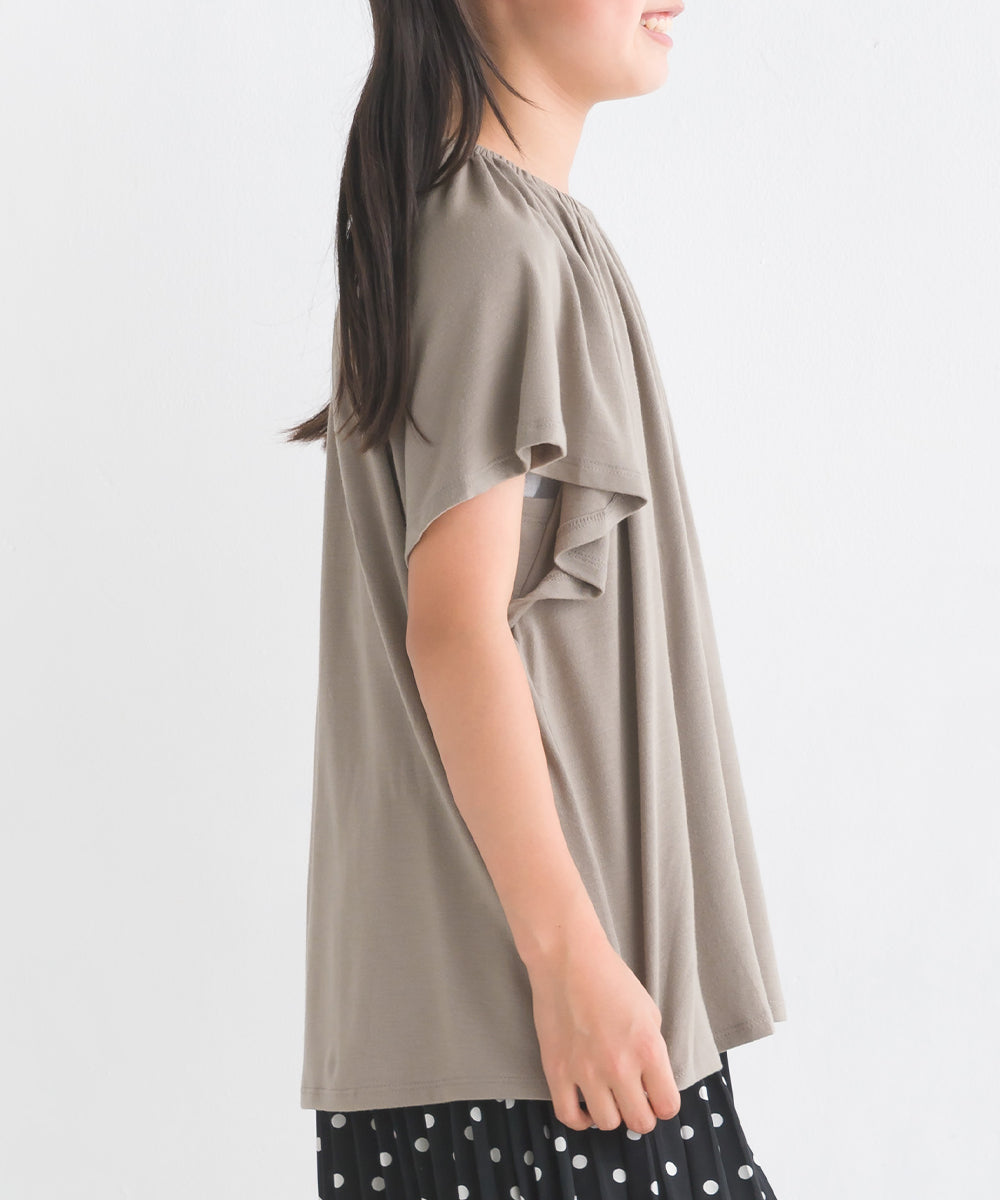 【OMNES】キッズ 2デザインプルオーバー半袖Tシャツ【1522-5243】
