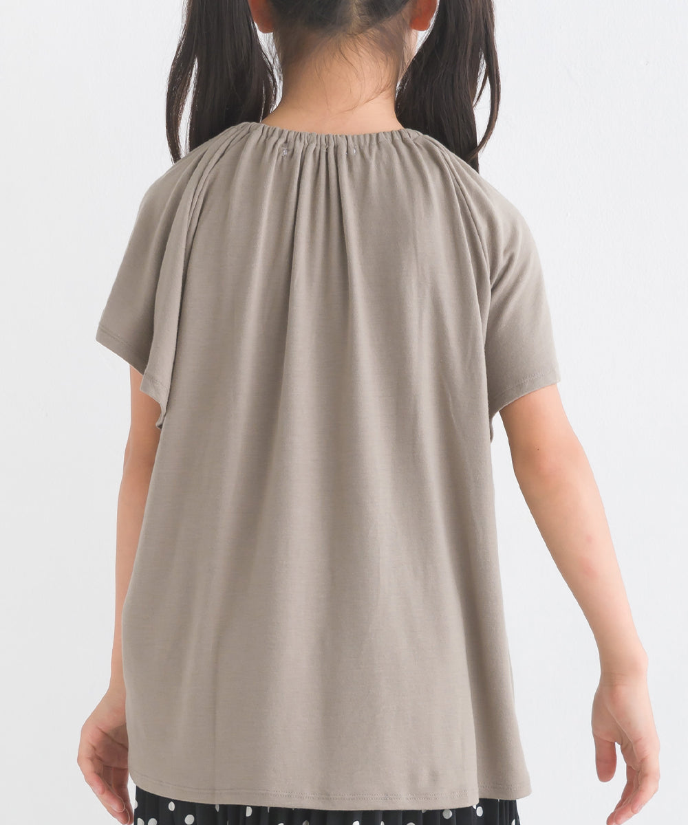 【OMNES】キッズ 2デザインプルオーバー半袖Tシャツ【1522-5243】