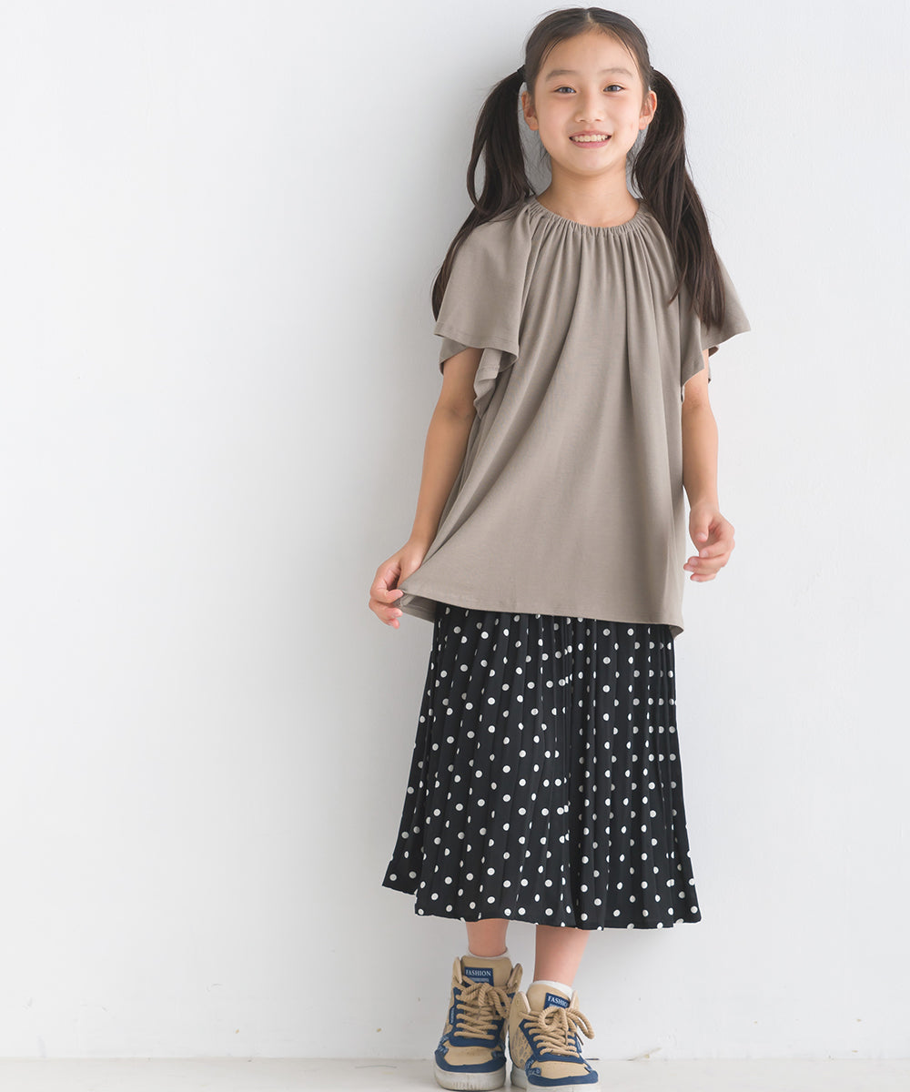 【OMNES】キッズ 2デザインプルオーバー半袖Tシャツ【1522-5243】