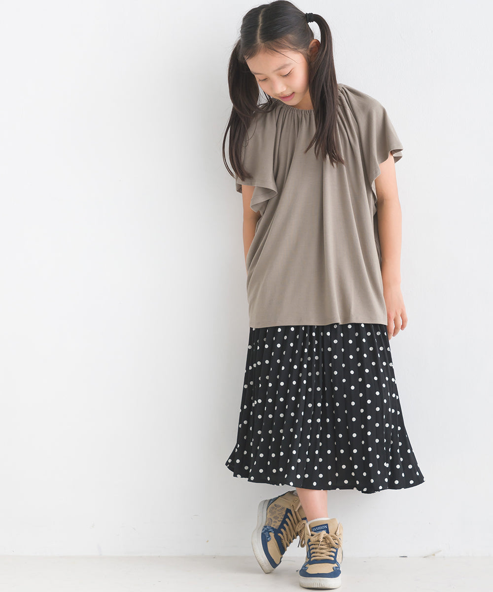 【OMNES】キッズ 2デザインプルオーバー半袖Tシャツ【1522-5243】