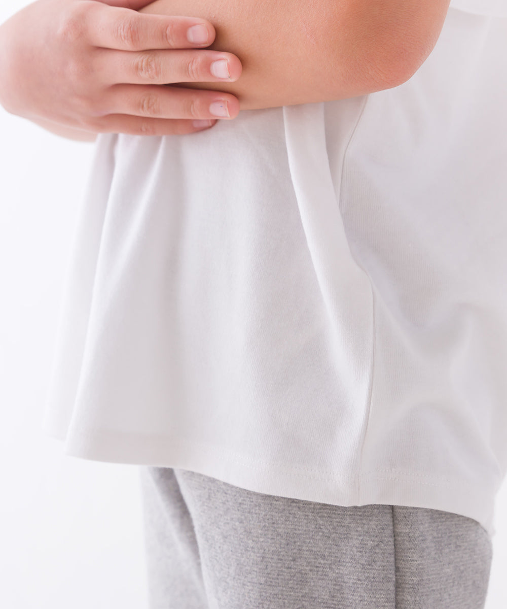 【OMNES】キッズ 2デザインプルオーバー半袖Tシャツ【1522-5243】