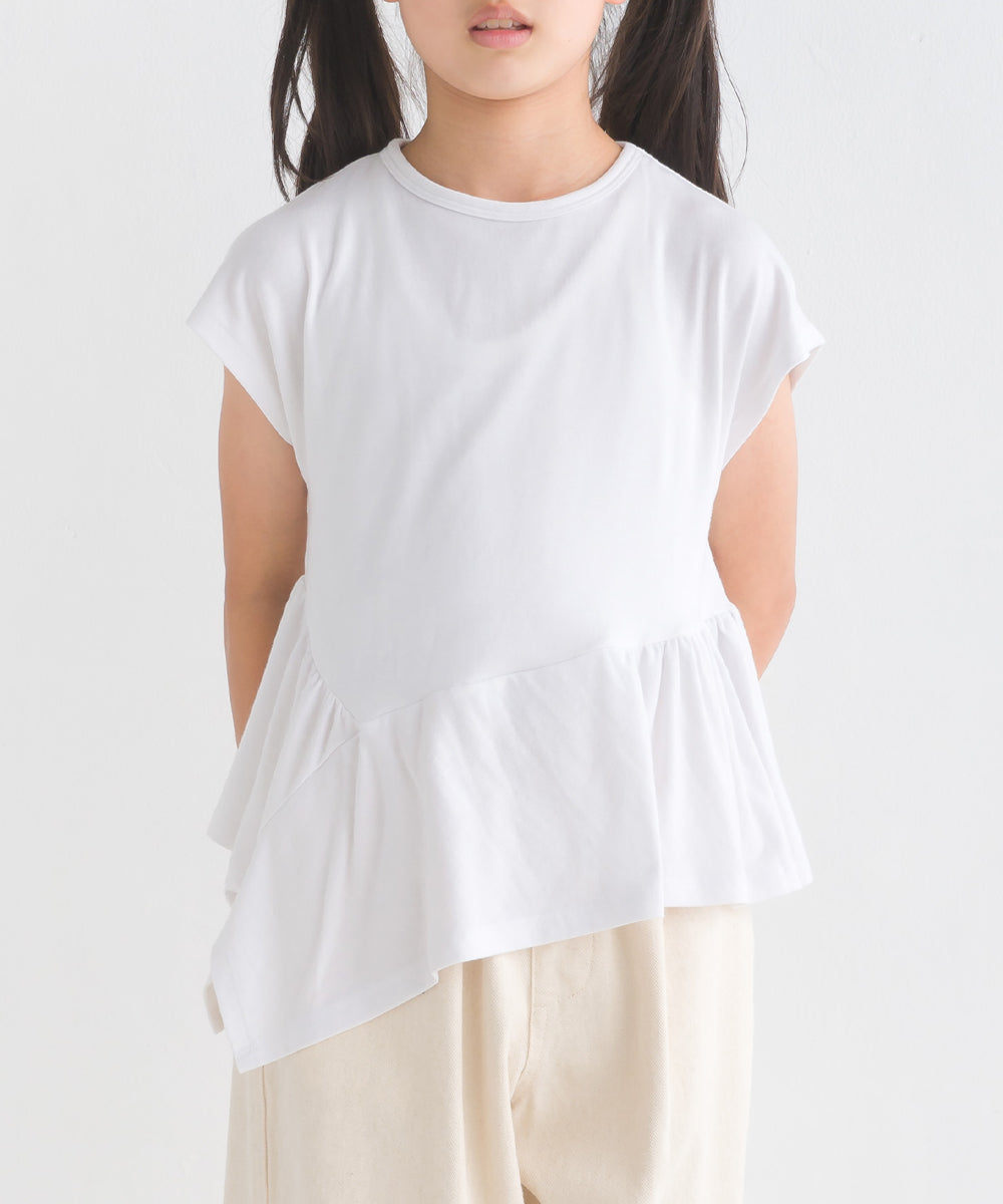【OMNES】キッズ 2デザインプルオーバー半袖Tシャツ【1522-5243】
