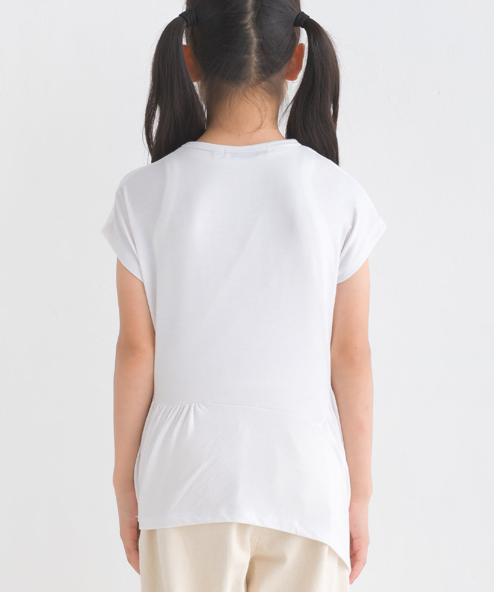 【OMNES】キッズ 2デザインプルオーバー半袖Tシャツ【1522-5243】