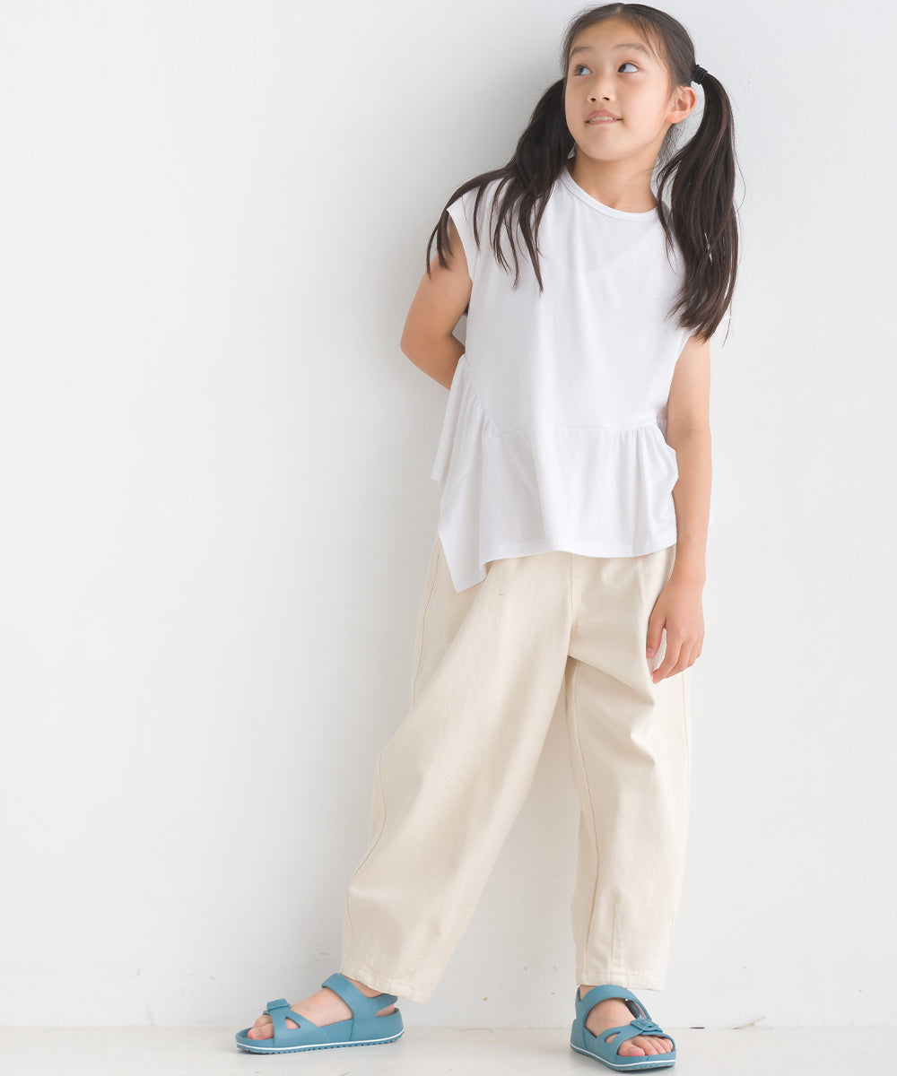 【OMNES】キッズ 2デザインプルオーバー半袖Tシャツ【1522-5243】