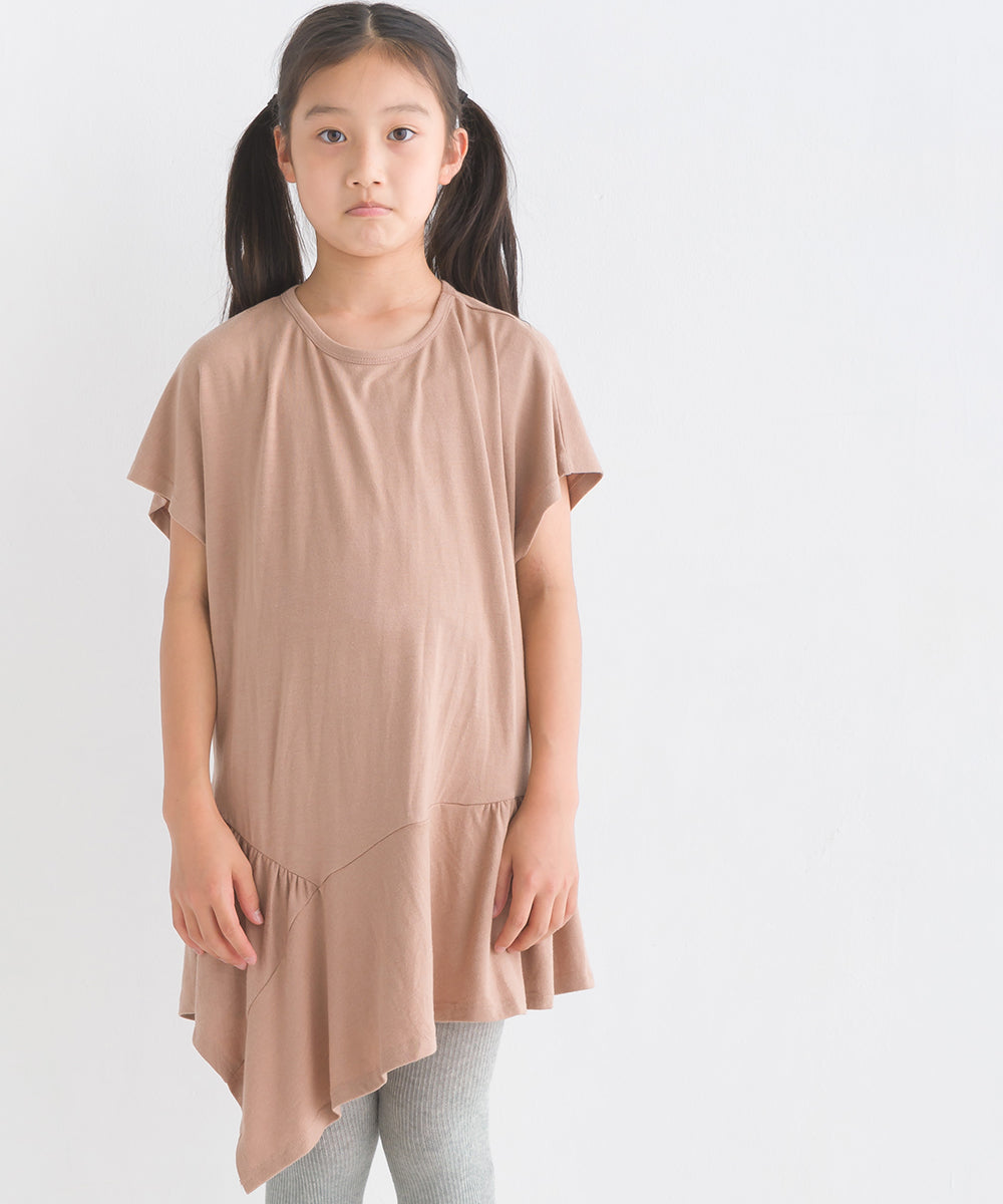 【OMNES】キッズ 2デザインプルオーバー半袖Tシャツ【1522-5243】