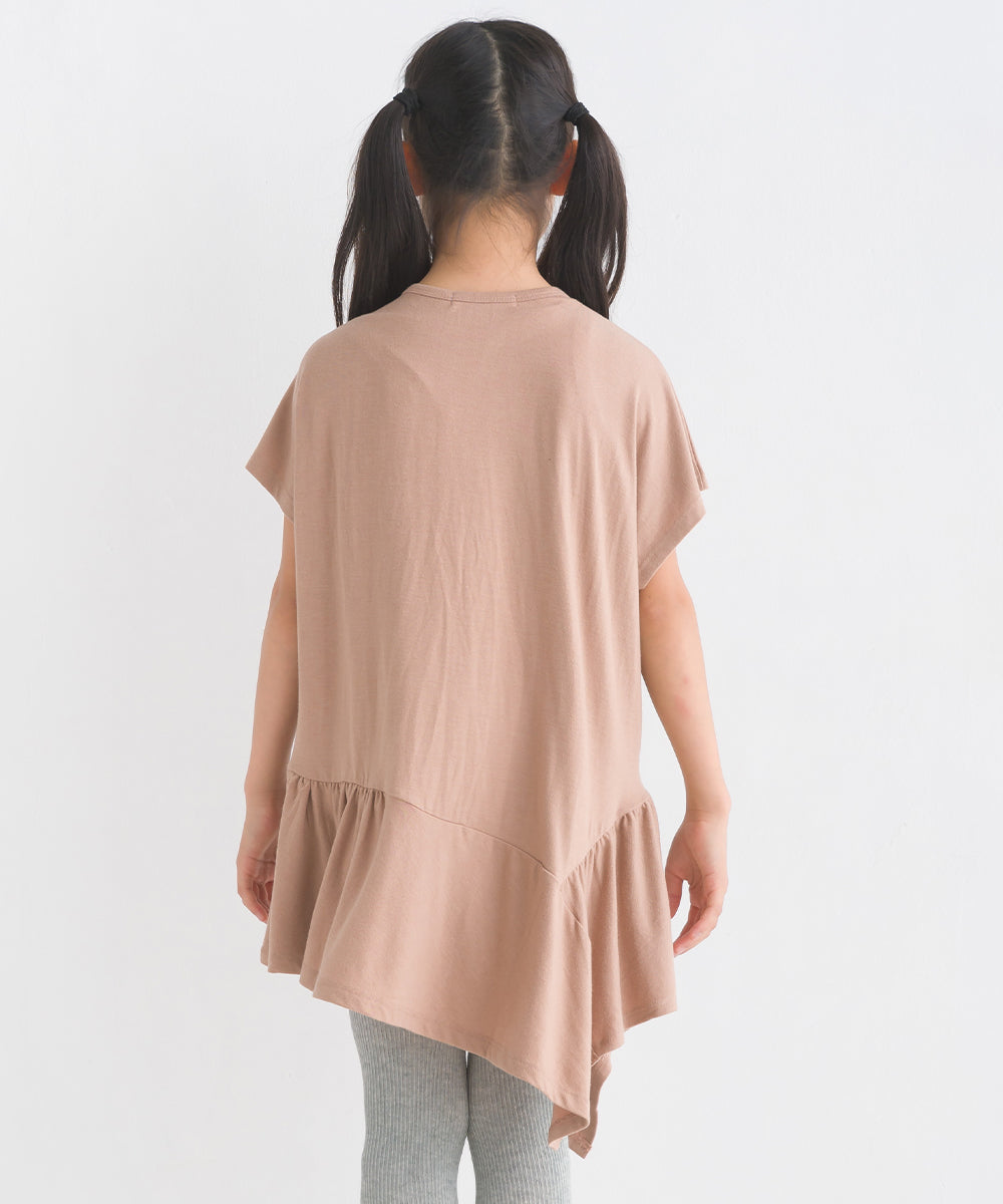 【OMNES】キッズ 2デザインプルオーバー半袖Tシャツ【1522-5243】