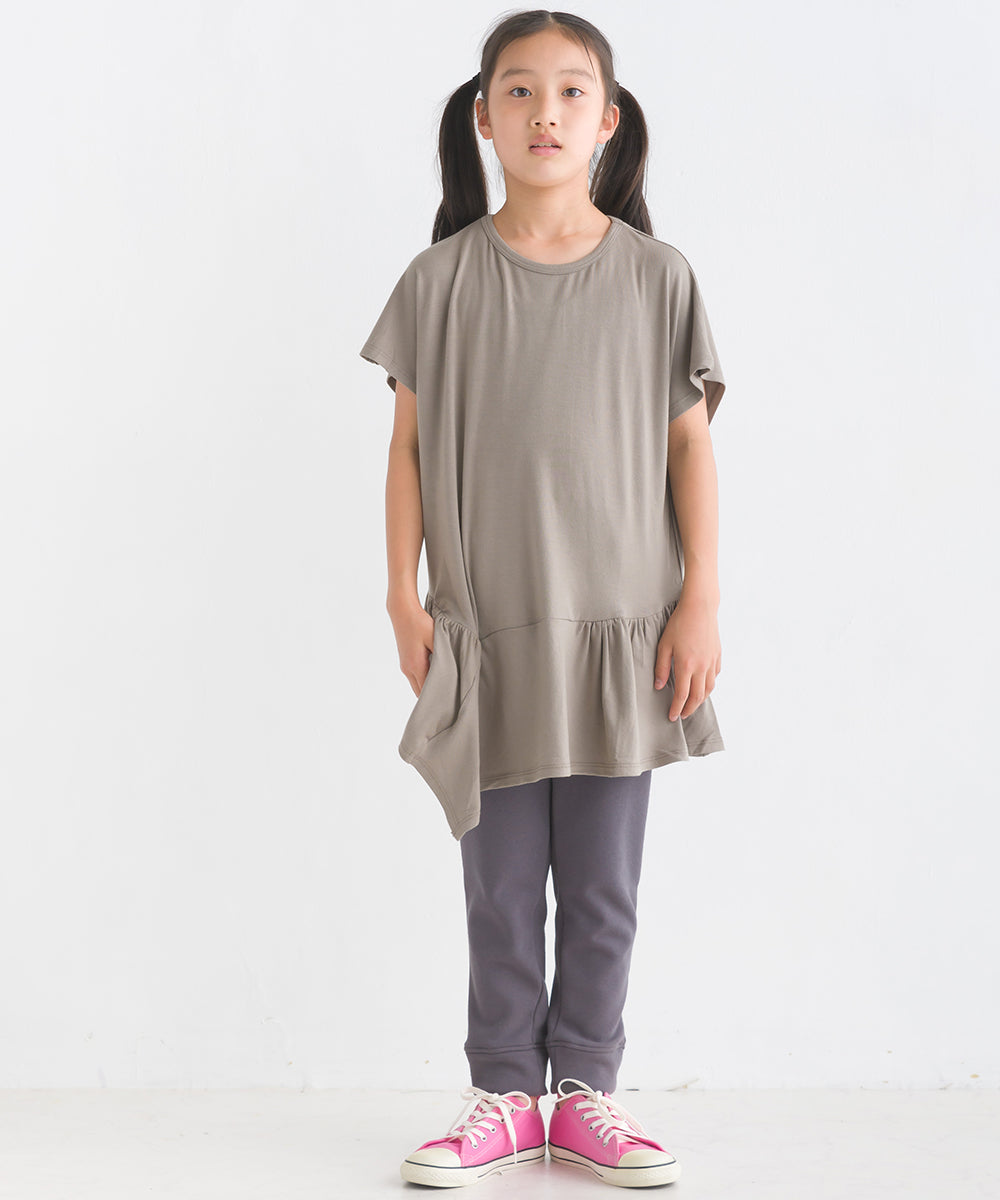 【OMNES】キッズ 2デザインプルオーバー半袖Tシャツ【1522-5243】